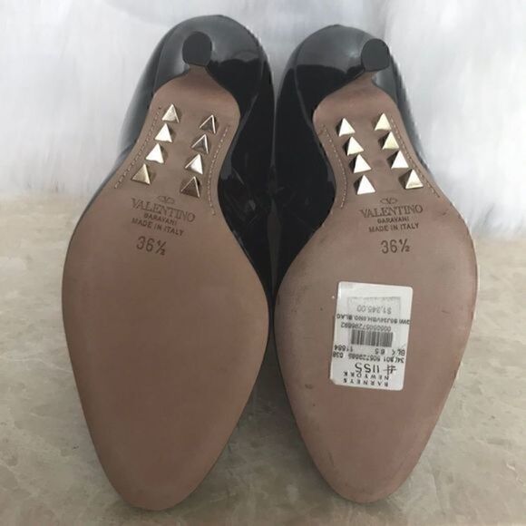 VALENTINO NEW‎ PATENT LEATHER BOOTS​​​ - Picture 5 of 8